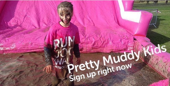 Pretty Muddy kids at Reaseheath