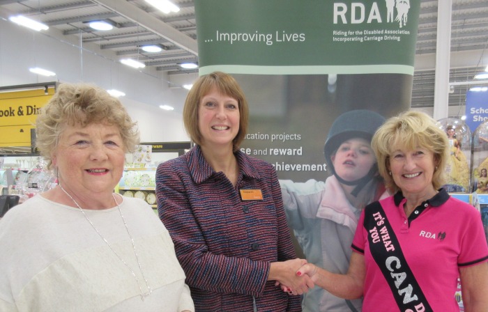 RDA charity of year for Nantwich Sainsburys