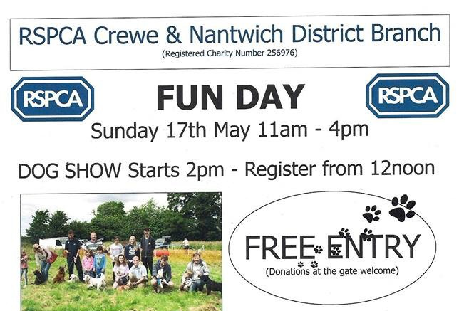 RSPCA fun day poster