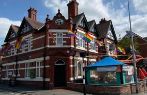 Nantwich shops and businesses show Pride in their town