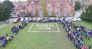 Nantwich students and residents stage Armistice commemorations