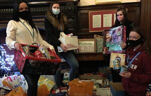 Reaseheath College donates record collection to Nantwich Foodbank