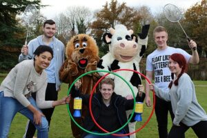 Reaseheath College students serve up fun for Children in Need