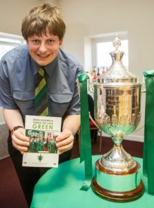 Richard Scott, author of Nantwich Town book on FA Vase victory