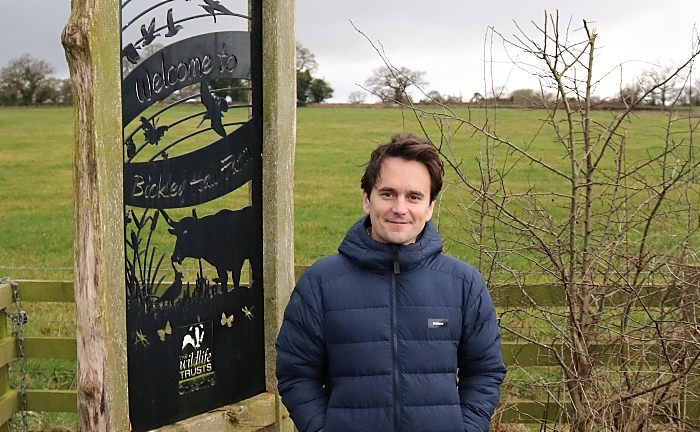 Richard Walker, patron of cheshire wildlife trust