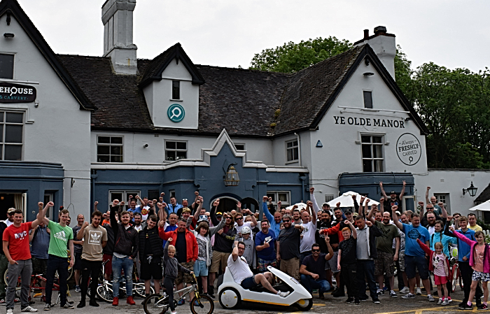 BMX Riders outside Ye Olde Manor (1)