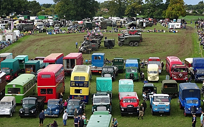 Yesteryear Ring One parade of military vehicles and the classic vehicle display (1)