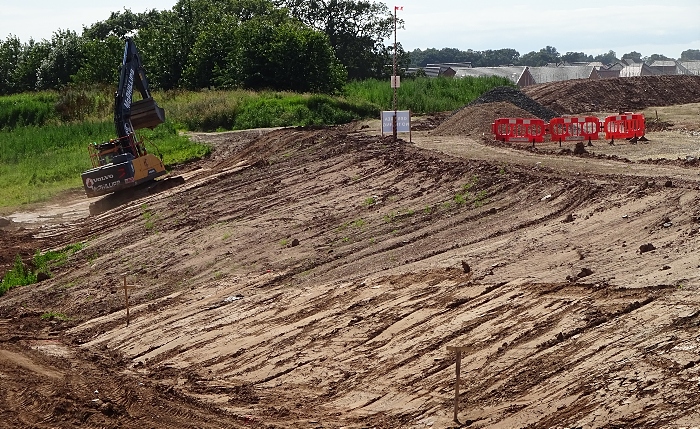 River Weaver floodplain cleared and channel dug (2) (1)