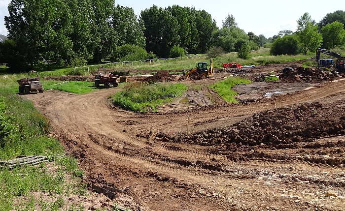 River Weaver floodplain cleared and channel dug (4) (1)