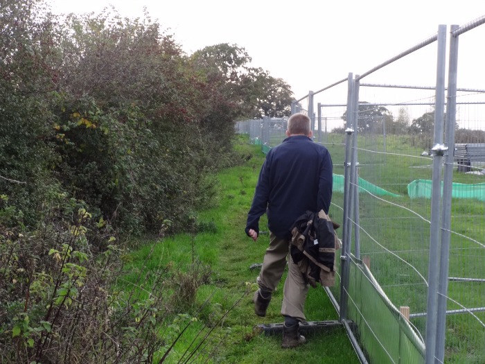 Riverside Loop walk affected by Barratt Homes development