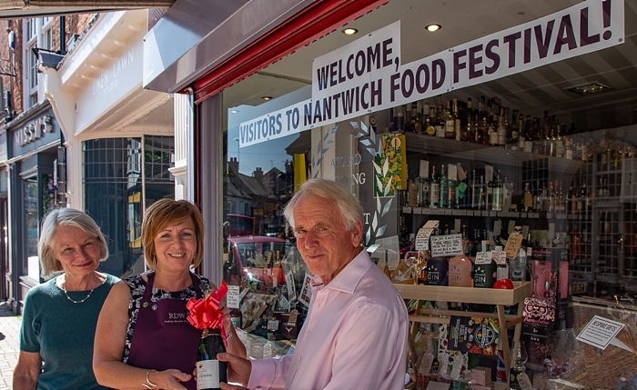 Rodney Densem food festival window display winners