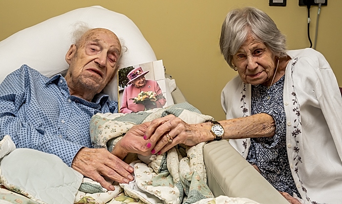 Ron and Bonnie celebrate his birthday and wedding anniversary