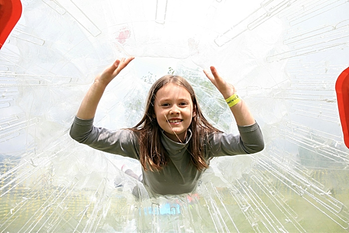 Ruby Potts-Bruder 9 yrs zorbing (1)