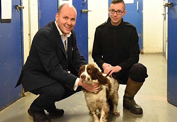 Rufus - cheshire police commissioner dogs