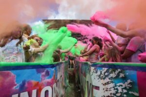 1,500 take part in Run or Dye event near Nantwich