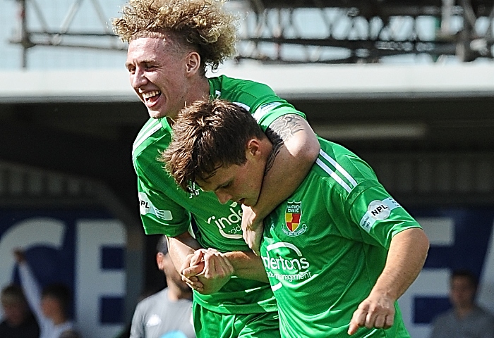 SEAN COOKE and LUKE WALSH - Nantwich Town v Grantham FA Cup