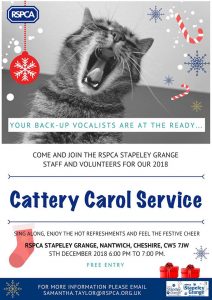 SG cattery carol service