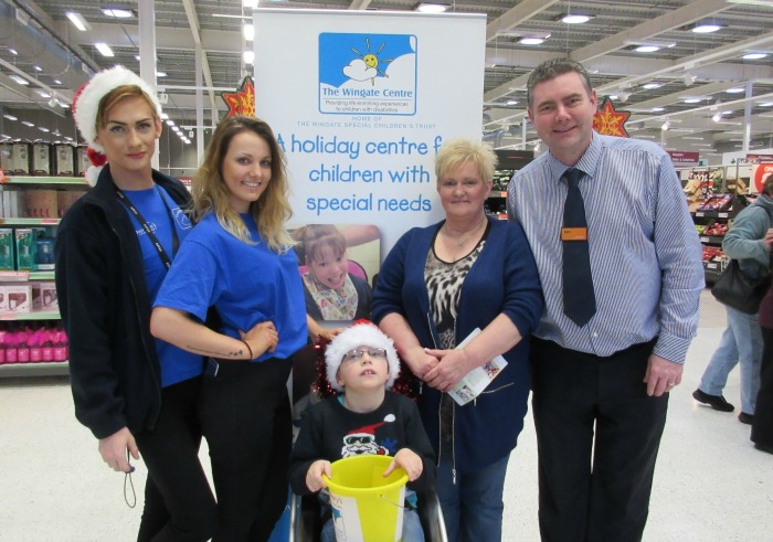 Sainsbury's store charity bag pack collection