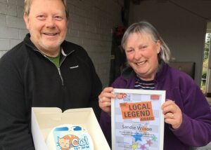 Wistaston artist named “Local Legend” award winner