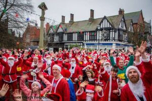 Nantwich Santa Dash to raise money for Hope House Children’s Hospice