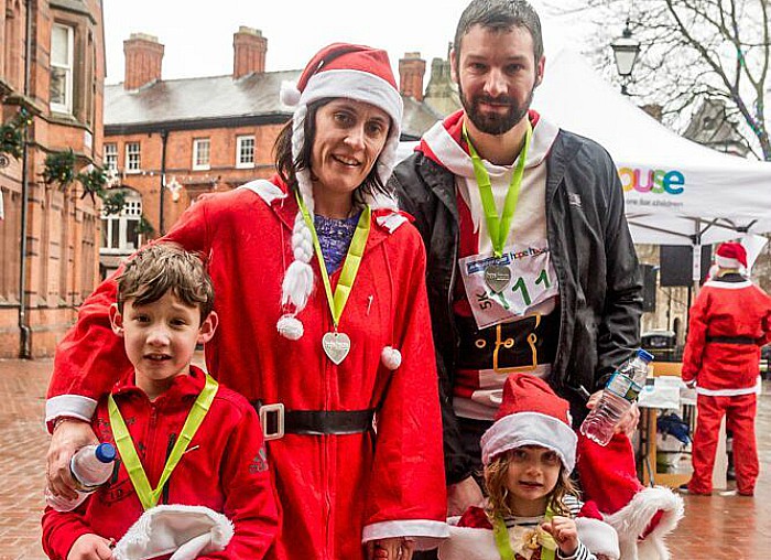 Santa Dash Nantwich, Hope House Hospice 11