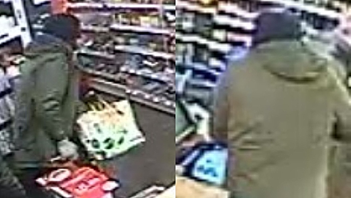 CCTV image of robber on January 4