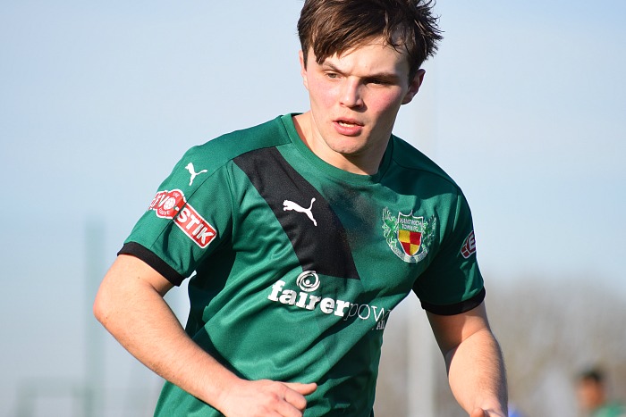 defeat at Witton - Sean Cooke eyes the ball - pic by Jonathan White