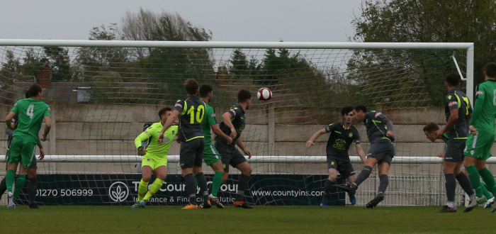 Sean Cooke's corner is flicked on by Sam Hall and put in to his own net by RobHopley (1-0)