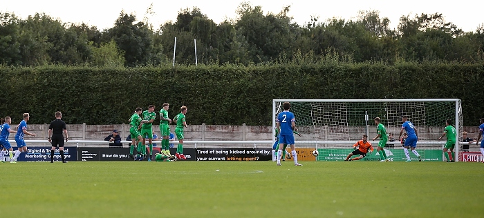 Second-half - Basford goal - freekick tapped home by substitute Marcus Marshall (1)