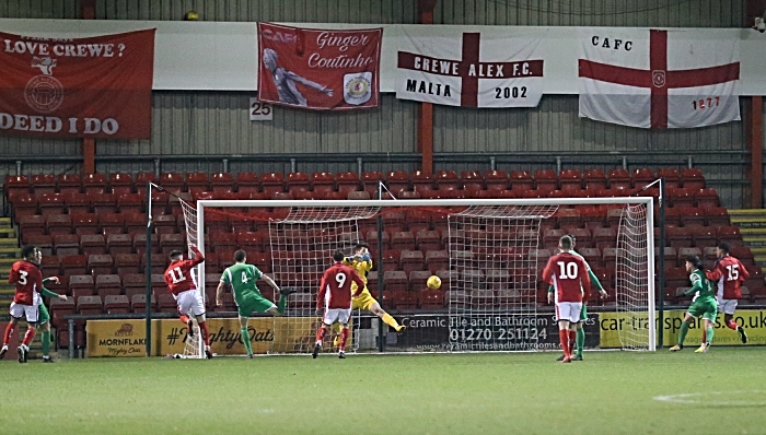 Second-half - Crewe Alex goal from No.11 Owen Dale (1)