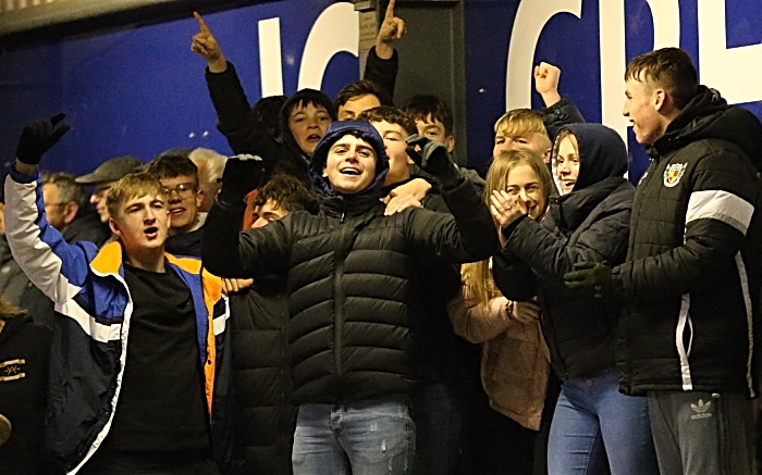 Second-half- Dabbers fans celebrate their clubs dominance (1)