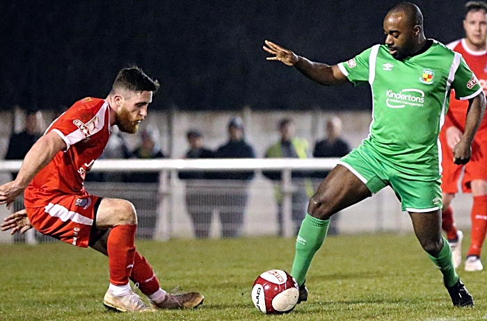 Second-half - Joe Mwasile on the ball (1) (1)