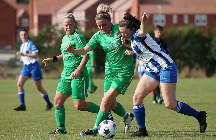 Second-half - Nantwich fight for the ball (1)