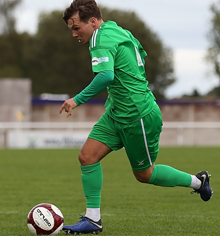 Second-half - Sean Cooke storms forwards on his 250th appearance for the Dabbers (1)