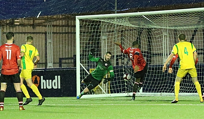 Second-half - Second Nantwich Town goal