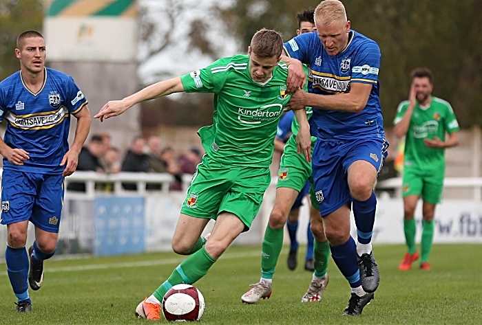 Second-half - Valdemar Schousboe fights for the ball (1)