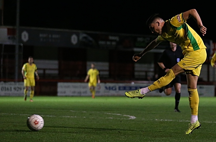 Second-half - fifth Nantwich goal - Callum Saunders (1)