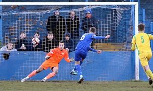 Nantwich Town beaten 2-1 by promotion rivals Farsley Celtic