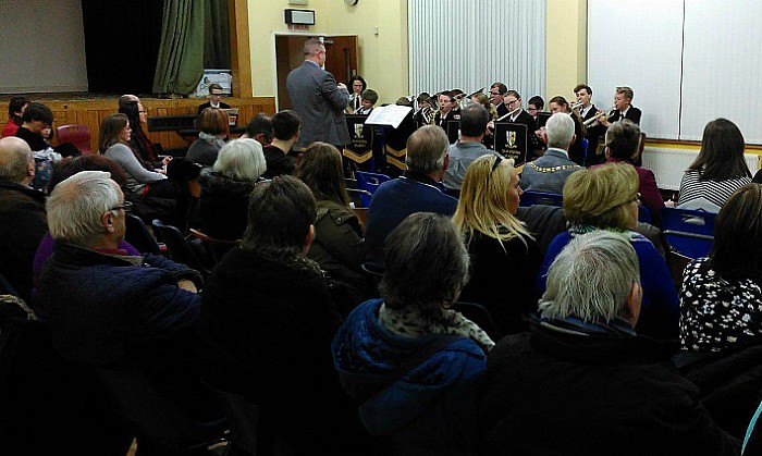 choirs - Shavington Academy Music Ensemble led by John Clarke - photo by Andrea Ollerhead