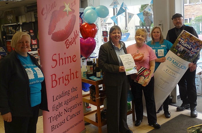 Shavington Co-op raises £2,500 for local causes