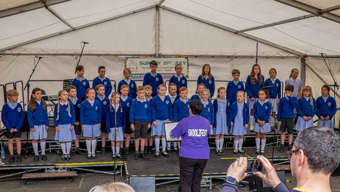 Skoolzfest in Nantwich town square