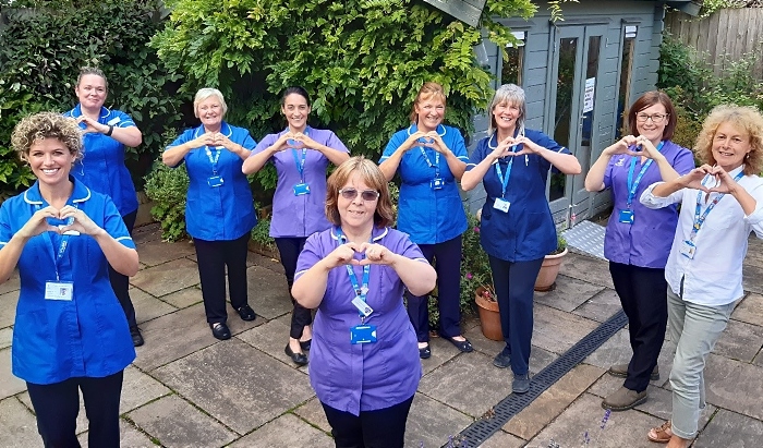 St Luke's hospice nurses go online