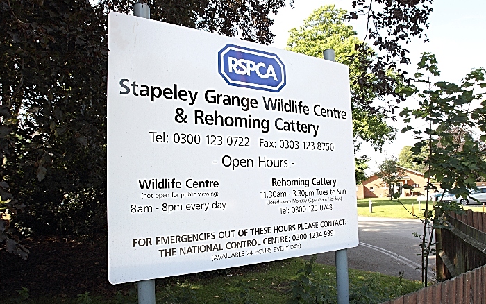 Stapeley grange RSPCA wildlife centre