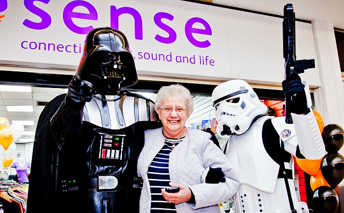 Sense at Misslesbrough with Star Wars Characters