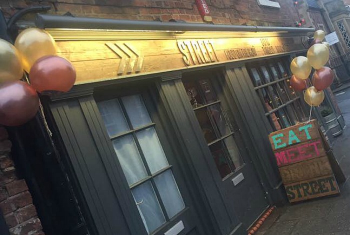 Street restaurant in Welsh Row, Nantwich