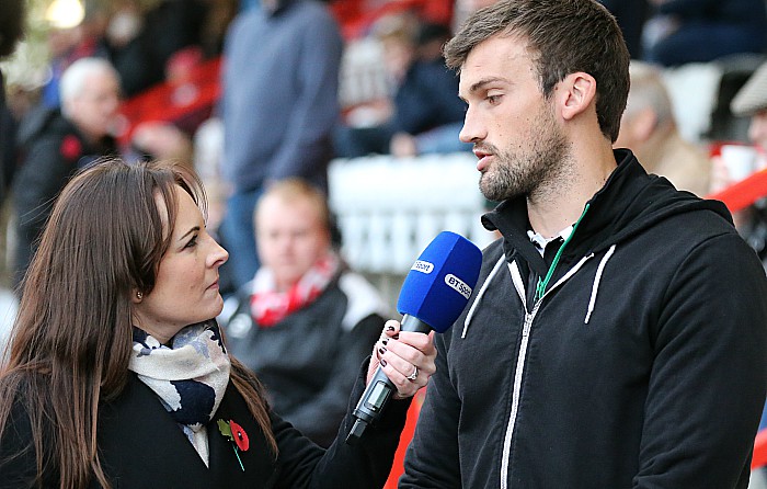 Suspended captain Sam Hall interviewed by BT Sport