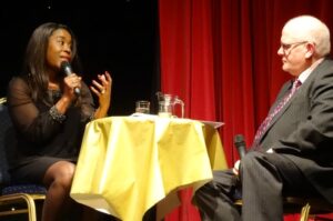 Tessa Sanderson event in Nantwich proves big hit