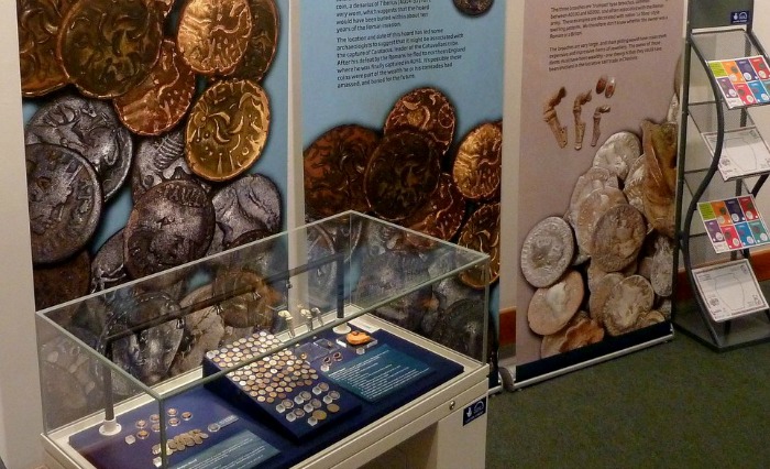 The Roman Treasures of Cheshire display at Nantwich Museum