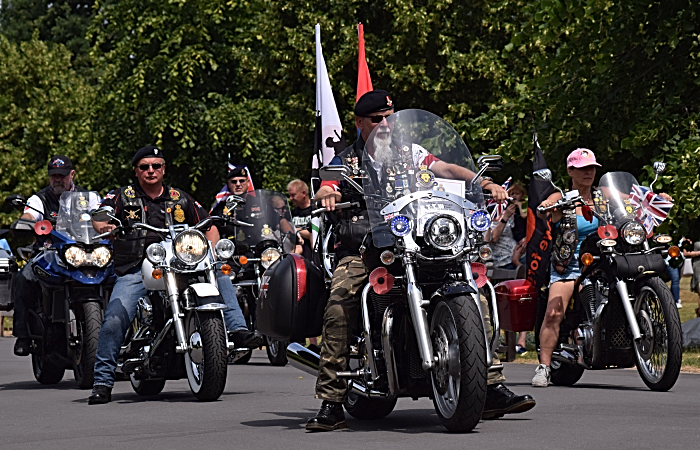 The Royal British Legion Riders Branch in the march (1)