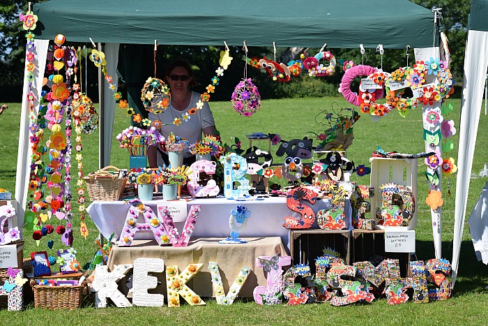 The best dressed stall winner was Gill Stubbs from Crewe with her craft stall